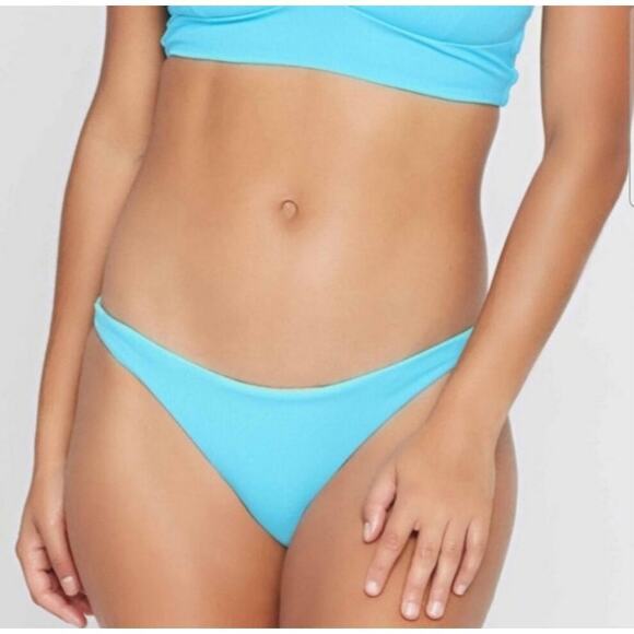 L*Space Camacho Classic Bikini Bottom in Aquarius Blue Size XS - Picture 1 of 5